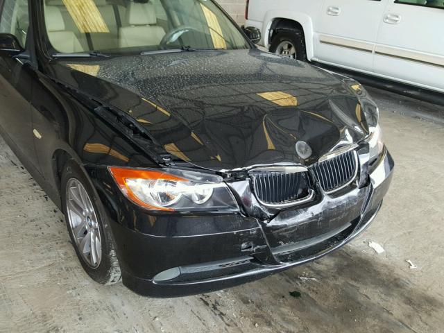 WBAVB175X6NK34064 - 2006 BMW 325 I AUTO BLACK photo 9