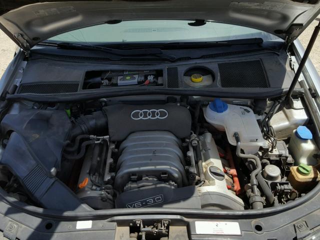 WAUVT64B34N092092 - 2004 AUDI A6 3.0 AVA SILVER photo 7