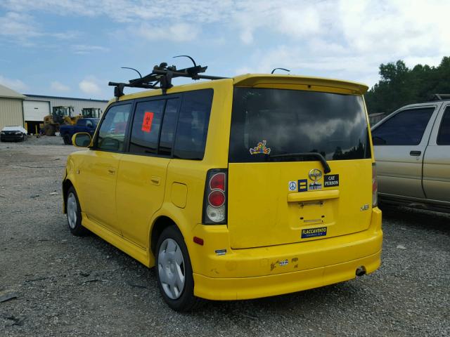 JTLKT324454013890 - 2005 TOYOTA SCION XB Sarı foto 3