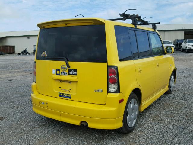 JTLKT324454013890 - 2005 TOYOTA SCION XB Sarı foto 4