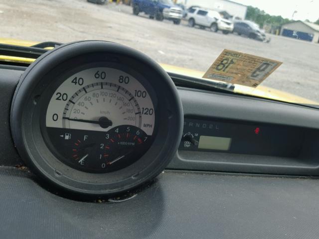 JTLKT324454013890 - 2005 TOYOTA SCION XB Sarı foto 8