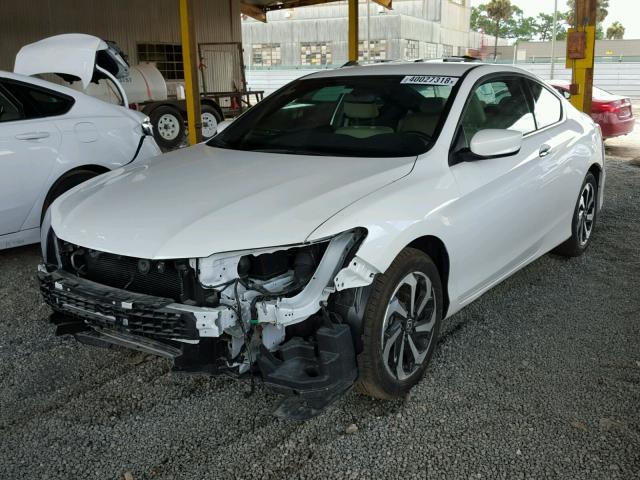 1HGCT1B30HA008124 - 2017 HONDA ACCORD LX- WHITE photo 2