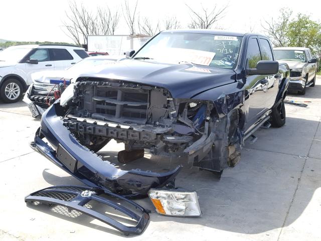 1C6RR6KT6FS722049 - 2015 RAM 1500 ST BLUE photo 2