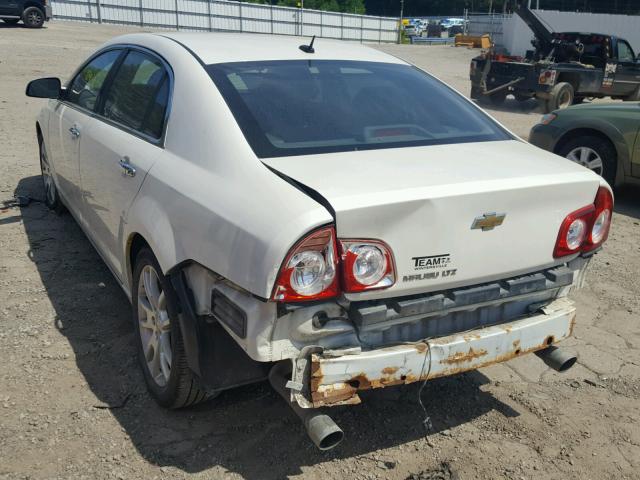 1G1ZE5E73BF126910 - 2011 CHEVROLET MALIBU LTZ 白色 照片 3