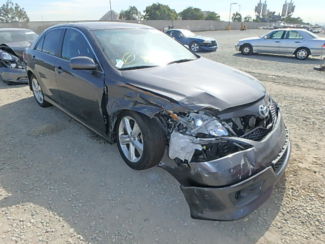 4T1BK3EK2BU126317 - 2011 TOYOTA CAMRY CHARCOAL photo 1