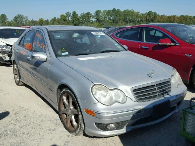 WDBRF52H87E023219 - 2007 MERCEDES-BENZ C 230 GRAY photo 1