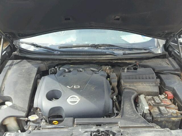 1N4AA5AP7CC841901 - 2012 NISSAN MAXIMA BLACK photo 7