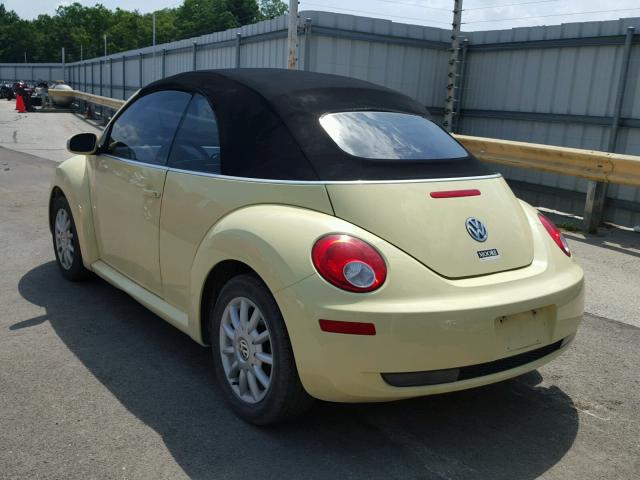 3VWRF31Y76M321211 - 2006 VOLKSWAGEN NEW BEETLE Sarı foto 3
