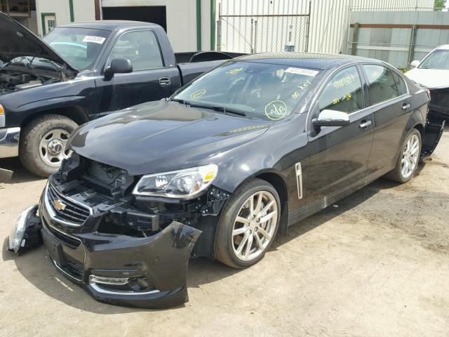 6G3F15RW3EL929927 - 2014 CHEVROLET SS BLACK photo 2