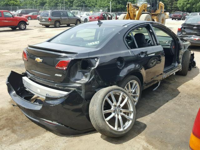 6G3F15RW3EL929927 - 2014 CHEVROLET SS BLACK photo 4