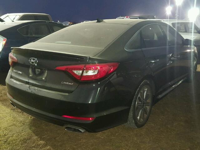 5NPE34AFXGH335321 - 2016 HYUNDAI SONATA SPO BLACK photo 4