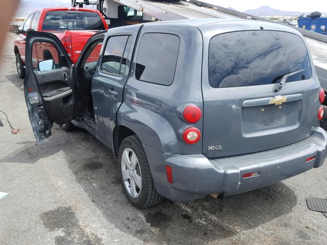 3GNDA13D98S544091 - 2008 CHEVROLET HHR LS GRAY photo 3
