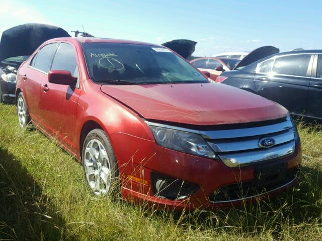 3FAHP0HAXBR329423 - 2011 FORD FUSION SE RED photo 1