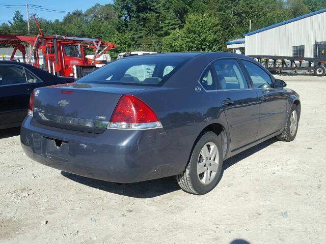 2G1WB58K981315878 - 2008 CHEVROLET IMPALA LS GRAY photo 4