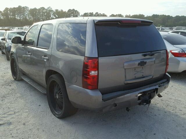 1GNFC13048R150744 - 2008 CHEVROLET TAHOE C150 GRAY photo 3