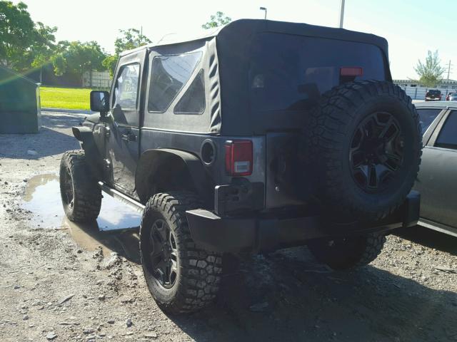 1C4AJWAG8GL191434 - 2016 JEEP WRANGLER S BLACK photo 3