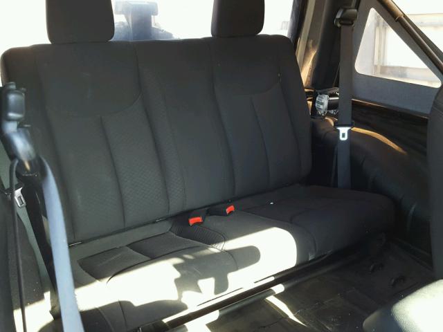 1C4AJWAG8GL191434 - 2016 JEEP WRANGLER S BLACK photo 6