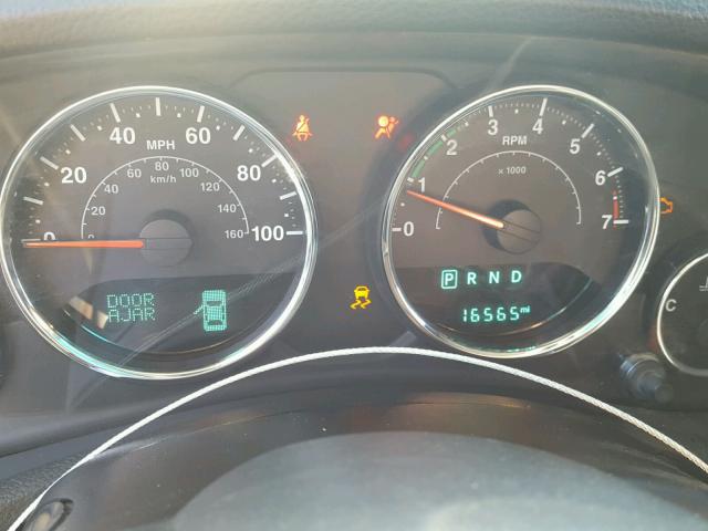 1C4AJWAG8GL191434 - 2016 JEEP WRANGLER S BLACK photo 8