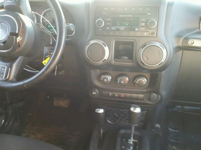 1C4AJWAG8GL191434 - 2016 JEEP WRANGLER S BLACK photo 9