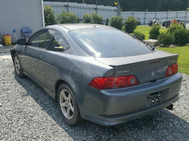 JH4DC53075S012626 - 2005 ACURA RSX TYPE-S GRAY photo 3