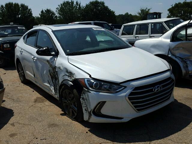 5NPD84LF6HH177720 - 2017 HYUNDAI ELANTRA SE WHITE photo 1