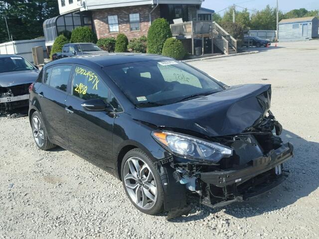 KNAFZ5A39G5631099 - 2016 KIA FORTE BLACK photo 1