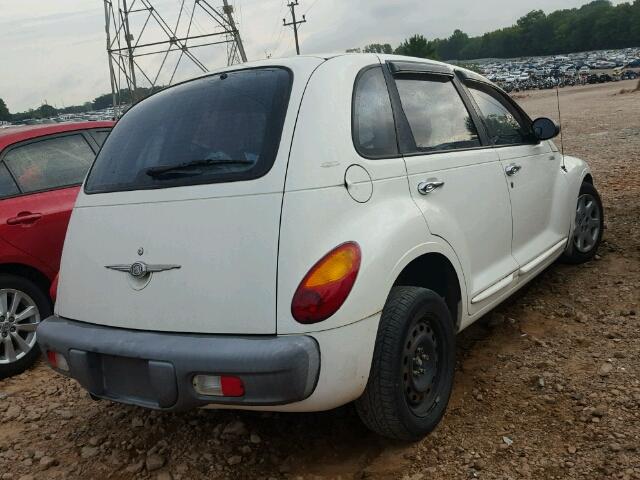 3C4FY48BX2T346210 - 2002 CHRYSLER PT CRUISER WHITE photo 4