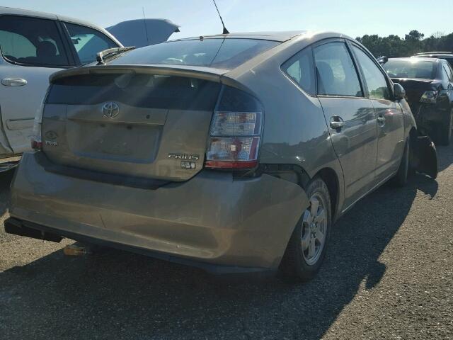 JTDKB20UX53035894 - 2005 TOYOTA PRIUS GOLD photo 4