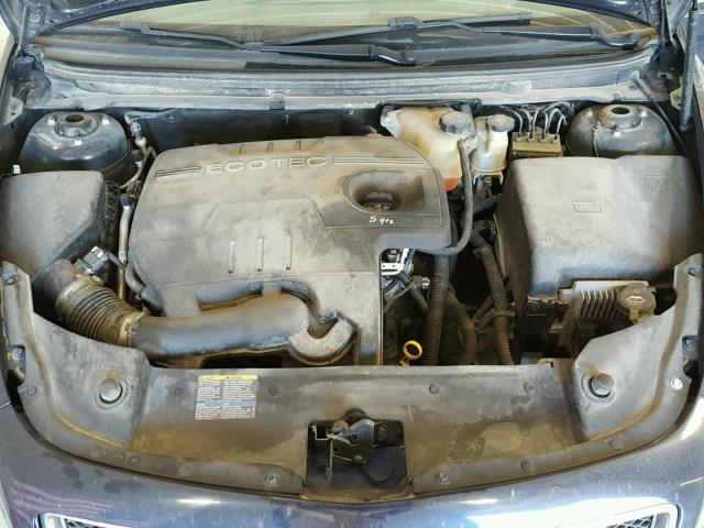 1G1ZA5E01A4103893 - 2010 CHEVROLET MALIBU LS BLUE photo 7