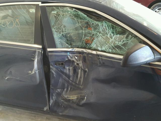 1G1ZA5E01A4103893 - 2010 CHEVROLET MALIBU LS BLUE photo 9