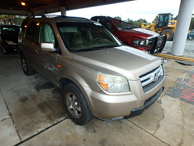 5FNYF28646B050755 - 2006 HONDA PILOT EX GOLD photo 1