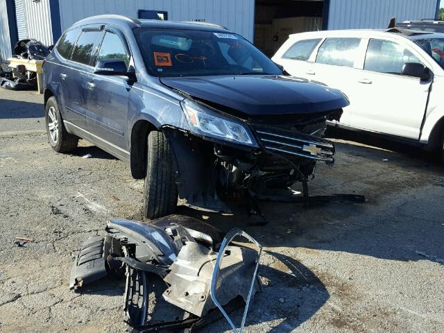 1GNKVGKD0FJ218579 - 2015 CHEVROLET TRAVERSE L BLUE photo 1