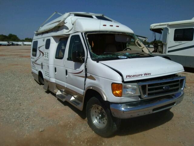 1FDSE34S66DB37464 - 2007 FORD ECONOLINE WHITE photo 1