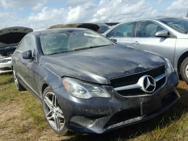 WDDKJ5KB8EF233796 - 2014 MERCEDES-BENZ E 350 BLACK photo 1