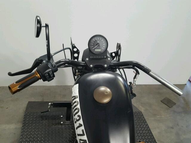 1HD4LE217HC444139 - 2017 HARLEY-DAVIDSON XL883 IRON BLACK photo 8