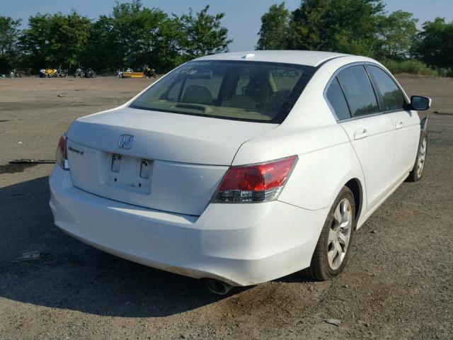 1HGCP26899A175986 - 2009 HONDA ACCORD EXL WHITE photo 4