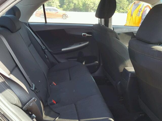 5YFBU4EE2DP174060 - 2013 TOYOTA COROLLA BA GRAY photo 6