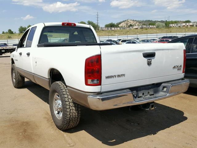 1D7KS28C16J150902 - 2006 DODGE RAM 2500 S WHITE photo 3