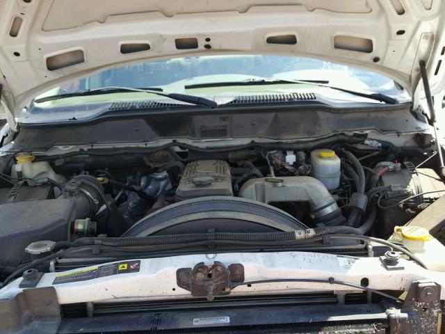 1D7KS28C16J150902 - 2006 DODGE RAM 2500 S WHITE photo 7