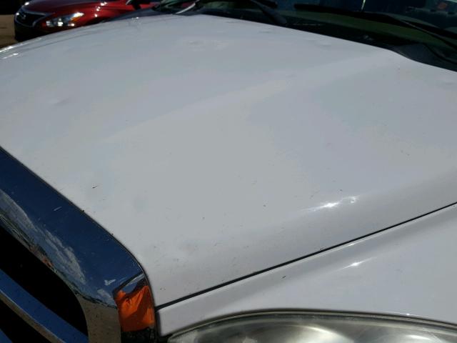 1D7KS28C16J150902 - 2006 DODGE RAM 2500 S WHITE photo 9