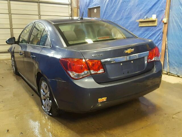 1G1PA5SGXD7297416 - 2013 CHEVROLET CRUZE LS BLUE photo 3