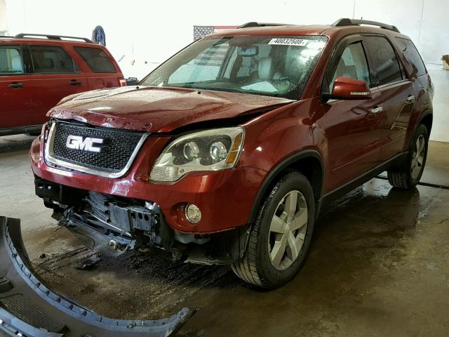 1GKLVMED2AJ200167 - 2010 GMC ACADIA SLT 红色 照片 2