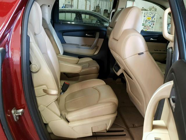 1GKLVMED2AJ200167 - 2010 GMC ACADIA SLT 红色 照片 6