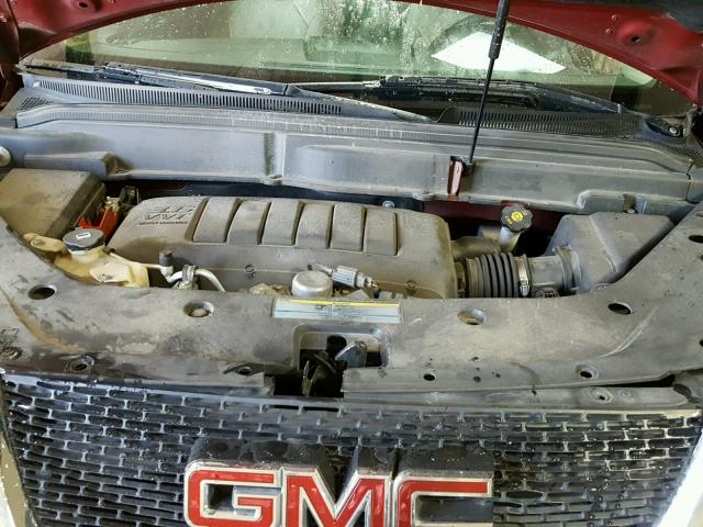 1GKLVMED2AJ200167 - 2010 GMC ACADIA SLT 红色 照片 7