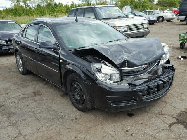 1G8ZS57N08F265813 - 2008 SATURN AURA XE BLACK photo 1