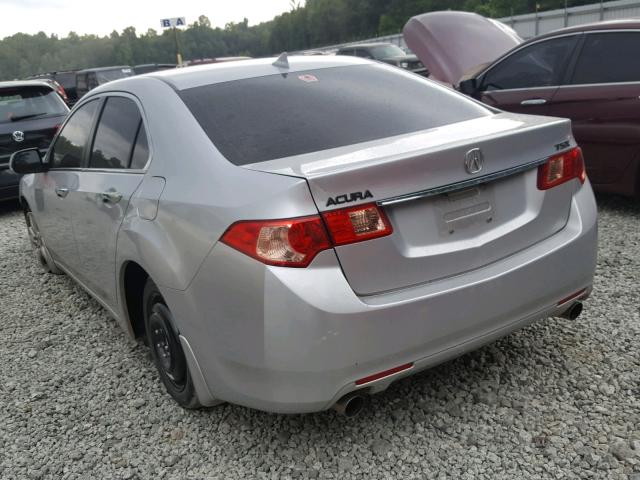 JH4CU2F66DC008244 - 2013 ACURA TSX TECH SILVER photo 3