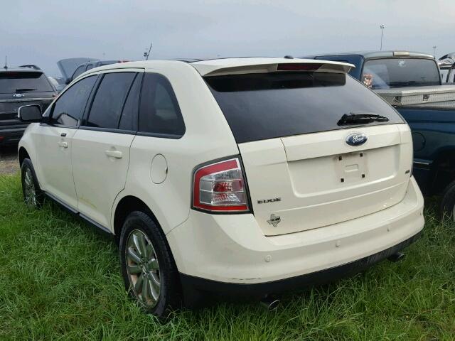 2FMDK39C27BB46172 - 2007 FORD EDGE SEL P WHITE photo 3