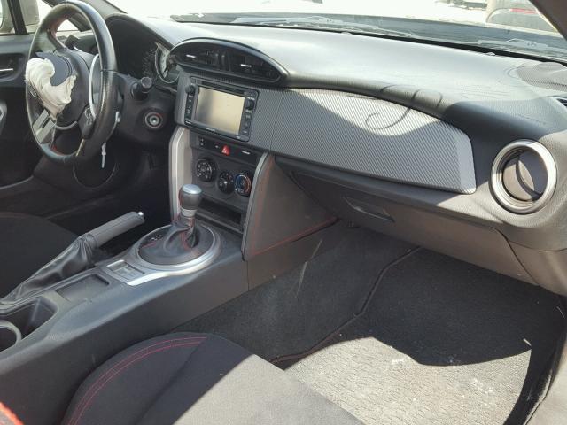 JF1ZNAA18F8701665 - 2015 TOYOTA SCION FR-S GRAY photo 9