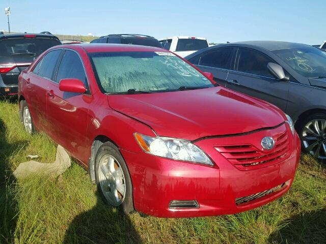 4T1BK46K87U001687 - 2007 TOYOTA CAMRY NEW RED photo 1