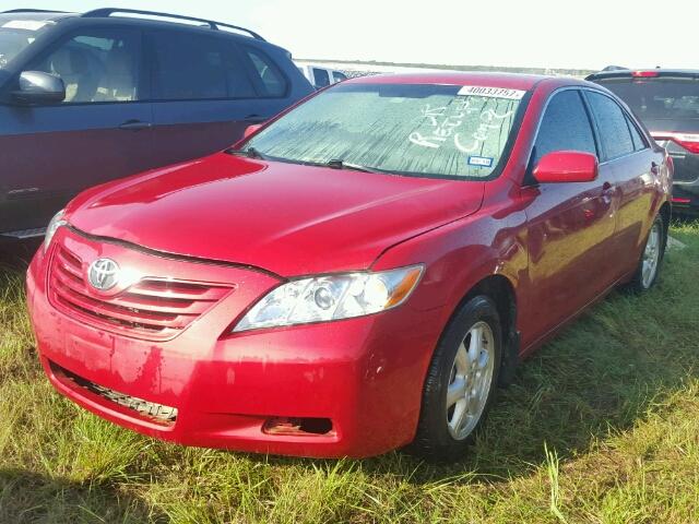 4T1BK46K87U001687 - 2007 TOYOTA CAMRY NEW RED photo 2